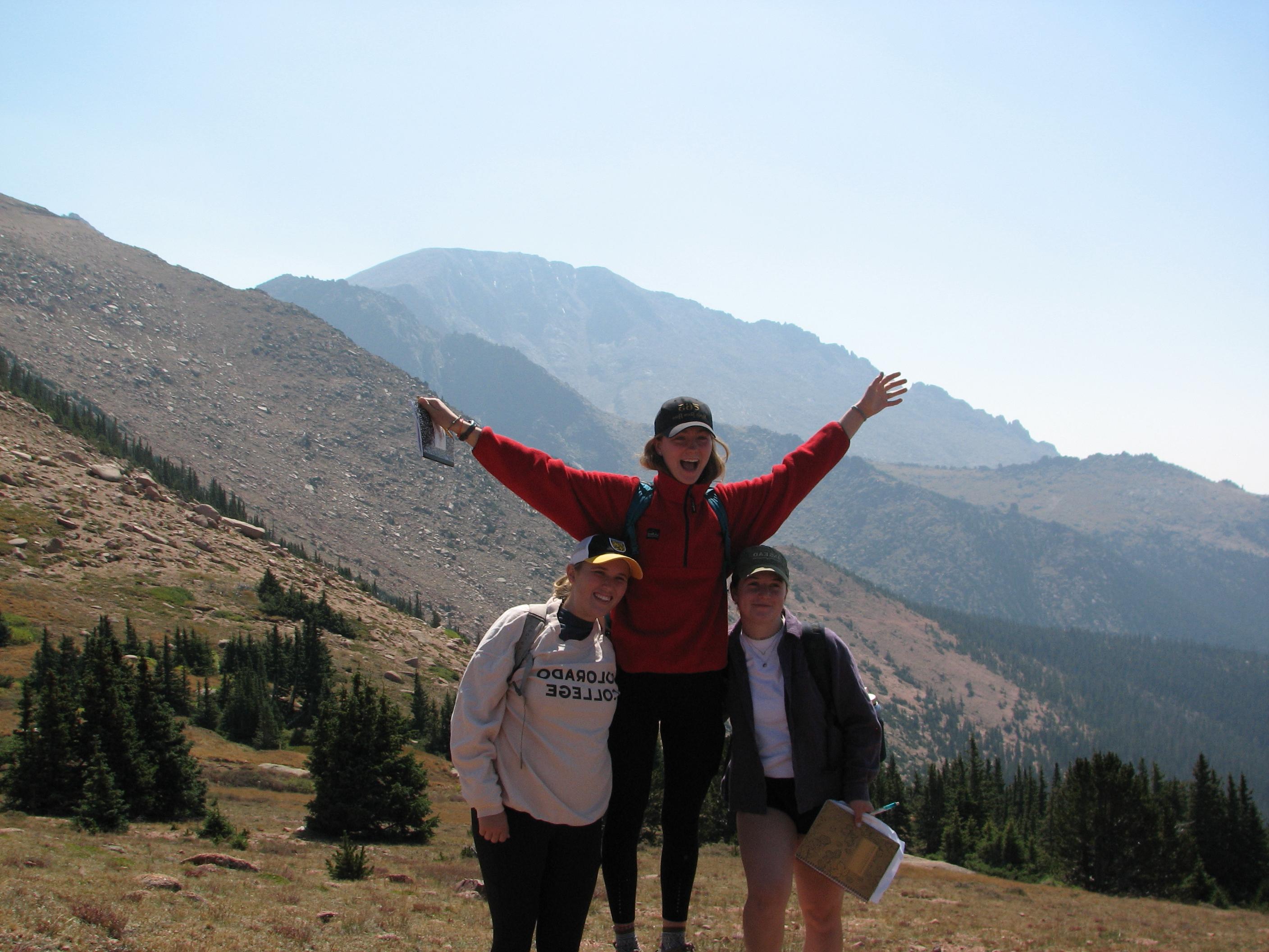 Ecology students at Elk Park on the Pikes Peak Highway <span class="cc-gallery-credit"></span>